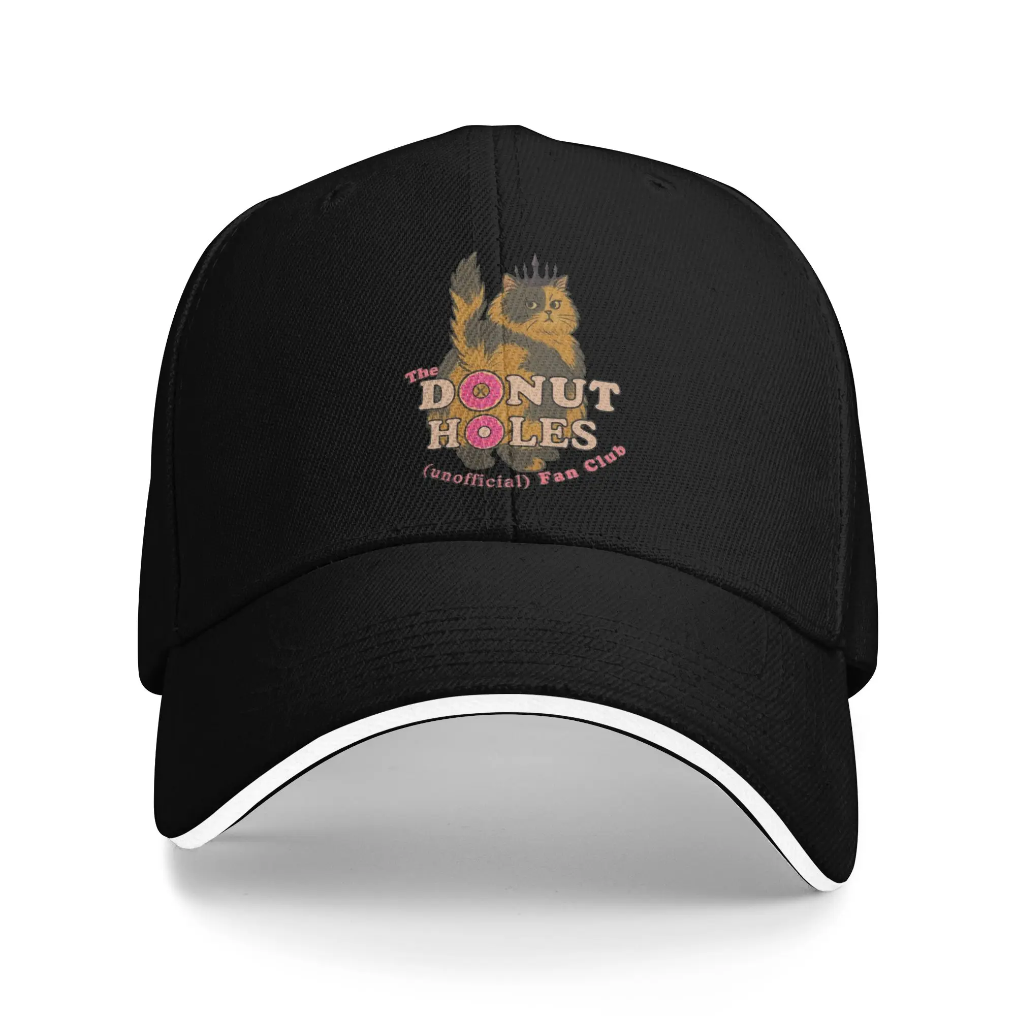Men's Women's Donut Holes Fan Club Dungeon Crawler Carl Outdoor Hat  Adjustable Cap Casual Baseball Cap Snapback Hats