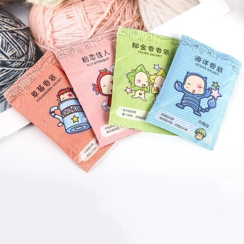 100Pcs Fragrance Bags Natural Sachet Aromatherapy Bag Hanging Fragrant Sachet Paper Pocket For Wardrobe Closet