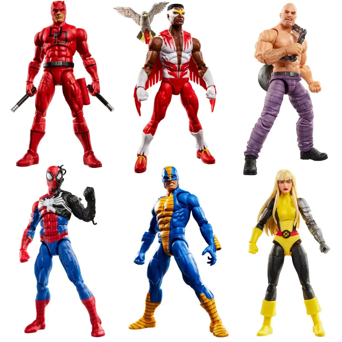 marvel-legends-secret-wars-wave-daredevil-absorbing-man-magik-falcon-constrictor-spiderman-6-action-figure