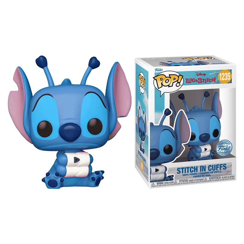 Genuine Edition FUNKO POP Disney Lilo & Stitch: Stitch with Shackles Anime Decoration Ornament Model Toys Collectible Model - Image 4