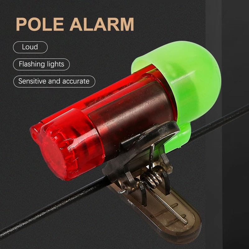 

Night Fishing Alarm Light Fishing Bite Accessories Electronic LED Light Alarms Fish Line Gear Alert Indicator Tools