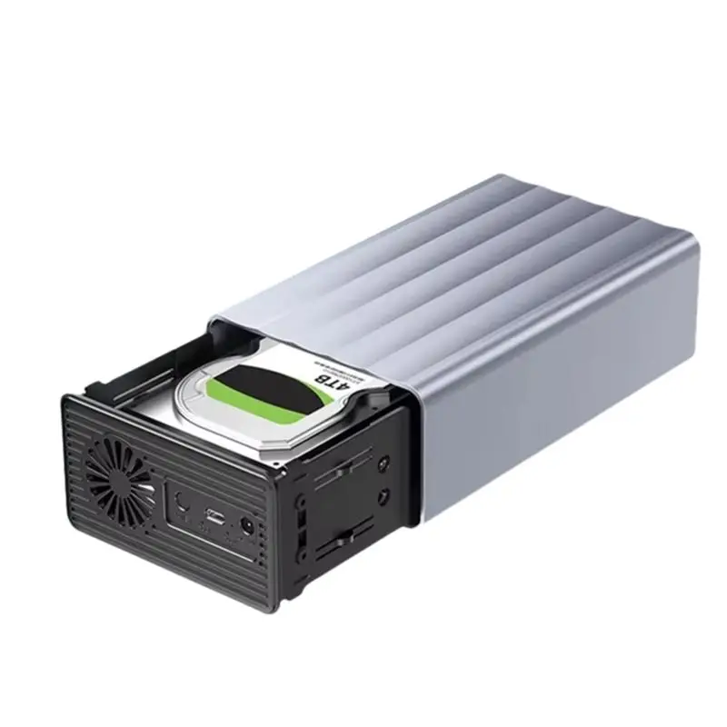 A53M-RAID Function External Hard Drive Enclosure Dual Bay HDD/SSD Case 2.5/3.5 Inch Docking Station For PC 42TB US Plug