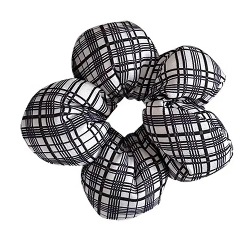 652F Oversized Hair Scrunchies Oversized Flower Hair Scrunchy Elastic Hairpieces Hair Rope Lady Hair Decoration
