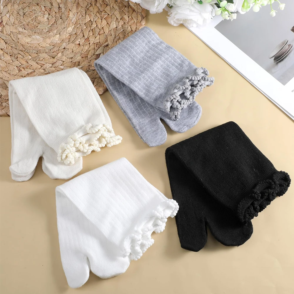 جوارب يابانية قطنية ذات حواف م - مراجعة Toe Sock Split وسعره