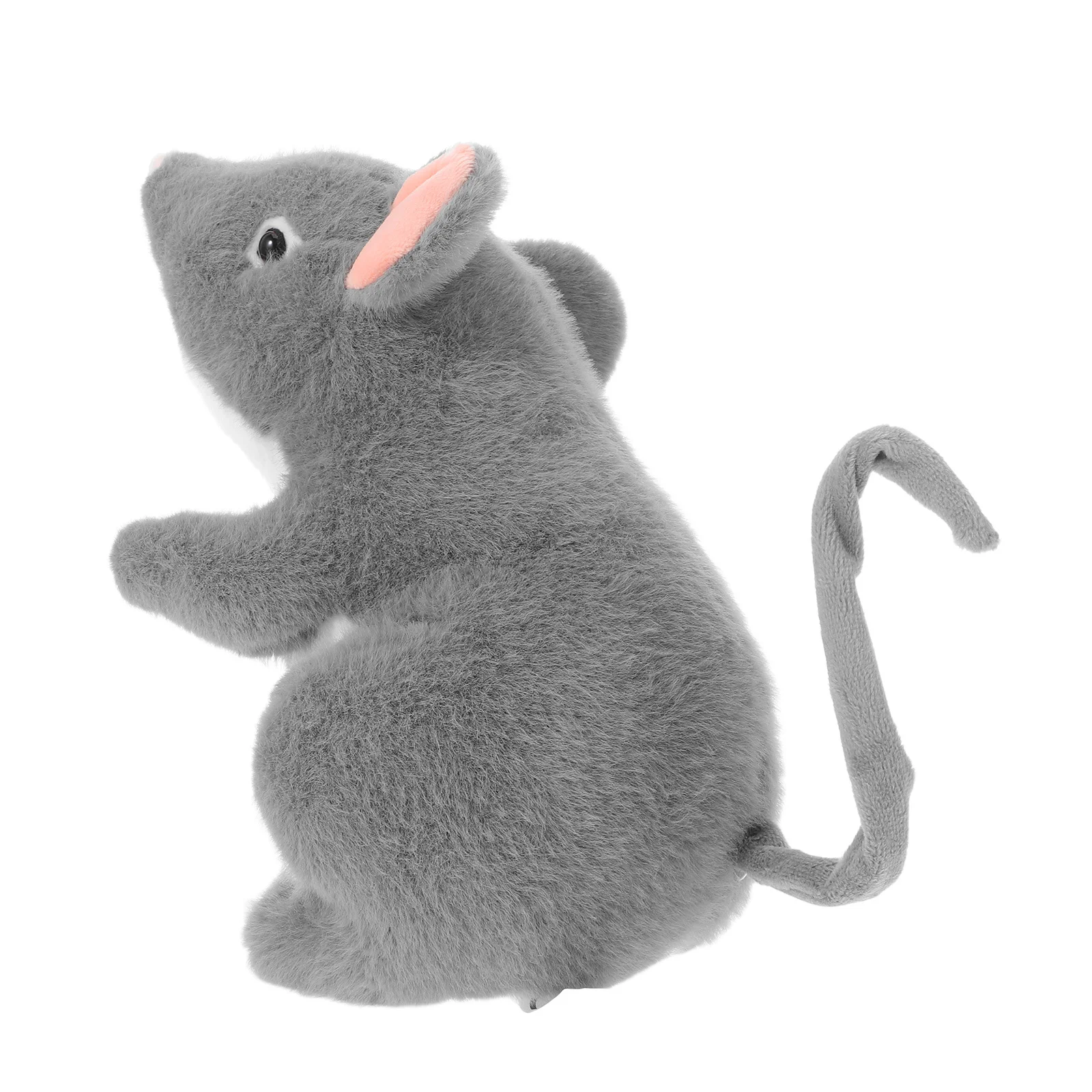 귀여운 시뮬레이션 마우스 현실적인 봉제 동물 부드러운 작은 쥐 어린이를 위한 만화 마우스 컬렉션 - 소년을 위한 크리스마스 선물