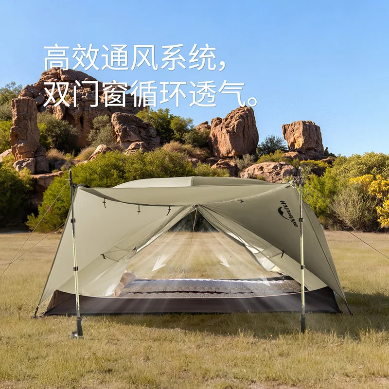 ilildernesssection@gmail.comnt 1-3 Person Ultralight 20D Nylon Rainproof Double Layer CampinNaturehike 20D Mongar PRO Teildernesssection@gmail.comnt 1-3 Person Ultralight 20D Nylon Rainproof Double Layer CampinNaturehike wg Outdoor Hiking Backpacking Ten 4