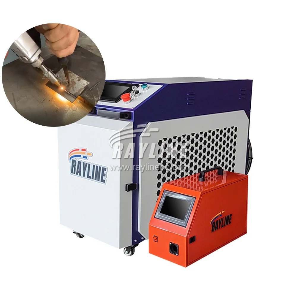 soldadura láser 1000W Industrial Fiber Laser Welding Cleaning  1500w 3 in 1 machine for Stainless Steel Metal Laser Welder