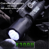 X300U tactical flashlight with high-intensity illumination, gun light Glock  toy gun modified nylon accessories Low - cost cos