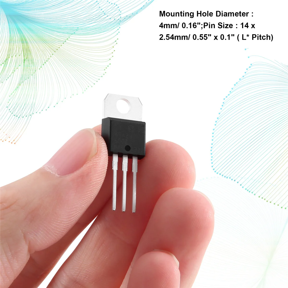 5 Pcs T0-220AC Package SCR Standard Triacs 600V 25A BTA24-600B