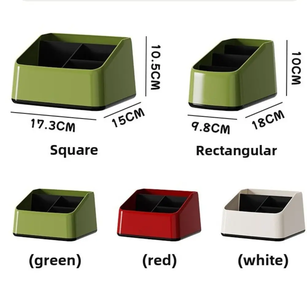Multifunctional Large Capacity Desktop Organizer Sundries ABS Storage Box Student Mini Stationery Organizer Case Hotel