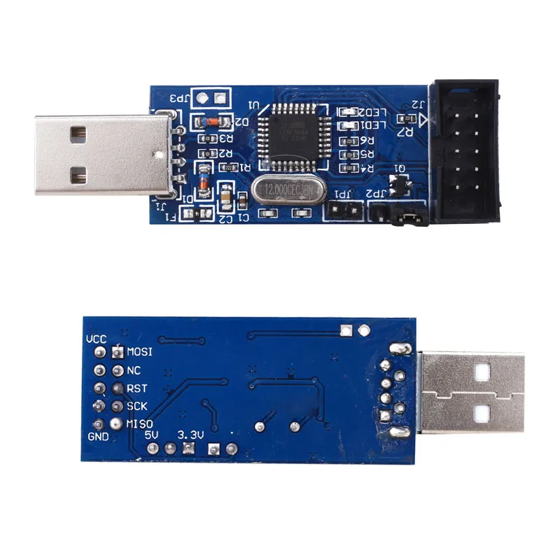 LC-01 51 Programmer ISP USBASP Downloader USBISP Download Cable 10 Pin Cable USB ATMEGA8