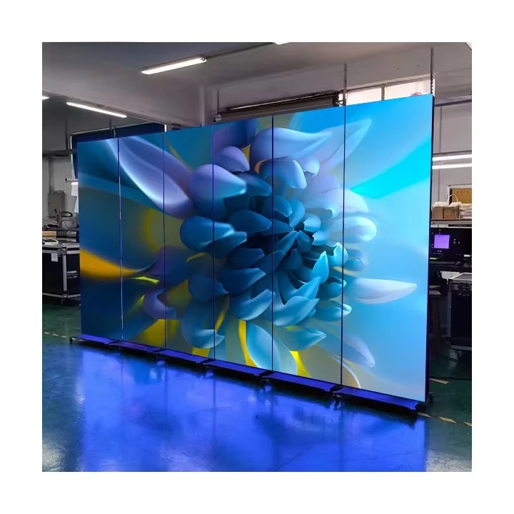 Surprise Offer Hot Selling Indoor Outdoor Foldable Led Display Video Wall  Billboard Standing Led Poster Screen for Restaurant