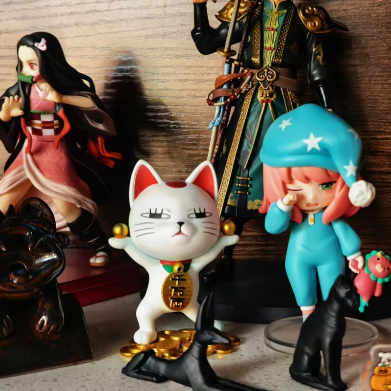 

Spot Genuine Gogodu X Mimo Bold Party Высокоскоростная бабушка Милый Fortune Cat Gk Модная трендовая коллекция Орнамент ручной работы