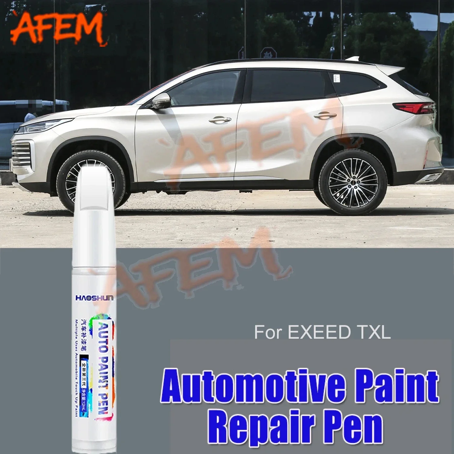 For EXEED TXL Car Paint Surface Repair Paint Pen To Increase Gloss Varnish Scratch Removal Repair Tool Dome Blue Moonlight Gray