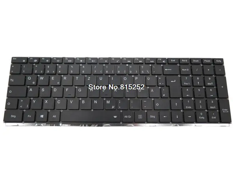 Laptop GR/UK Backlit Keyboard For MEDION AKOYA E15407 MD61956 MD61970 MD62309 MD62112 MD62118 MD62079 MD62065 MD61922 German