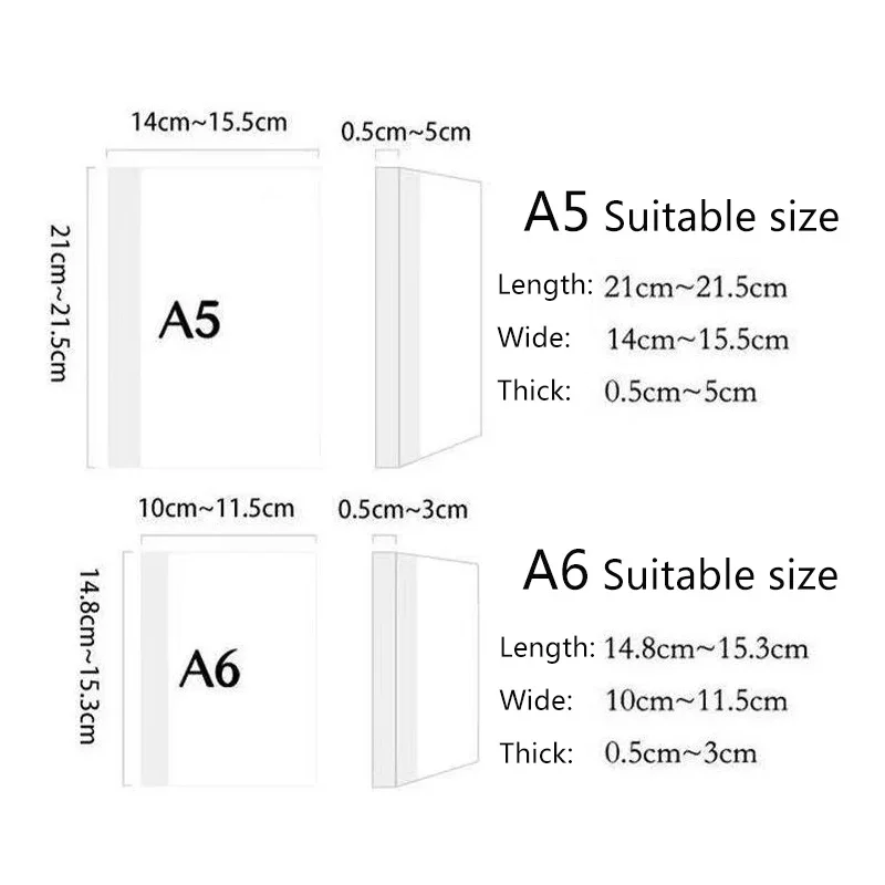 Fromthenon Fabric Notebook Cover Planner Case Cover Protective Shell Journal Cover Protector Office Stationery Supplies
