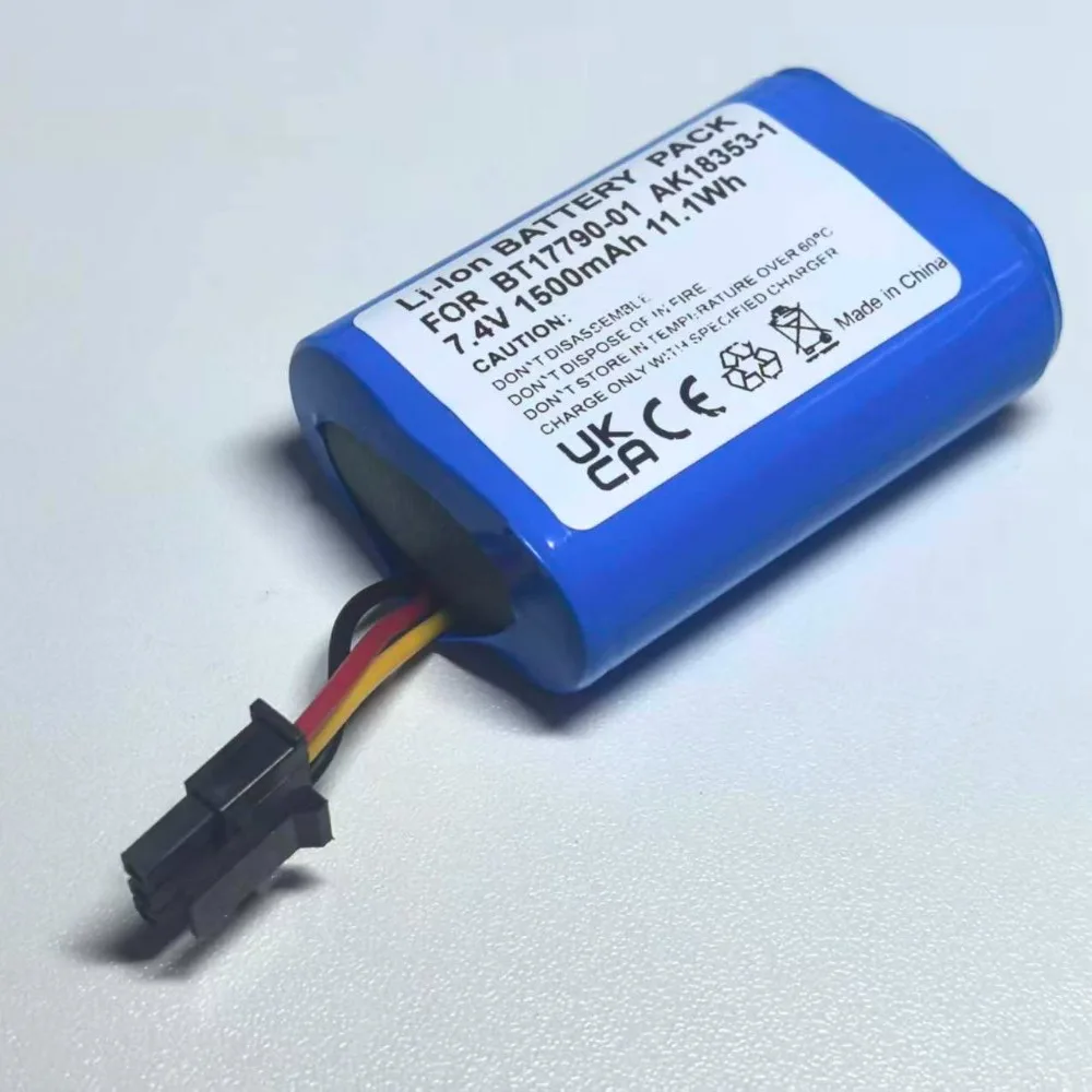 High quality products for zebra portable printer bt17790-1 7.4v 1500mah replace battery