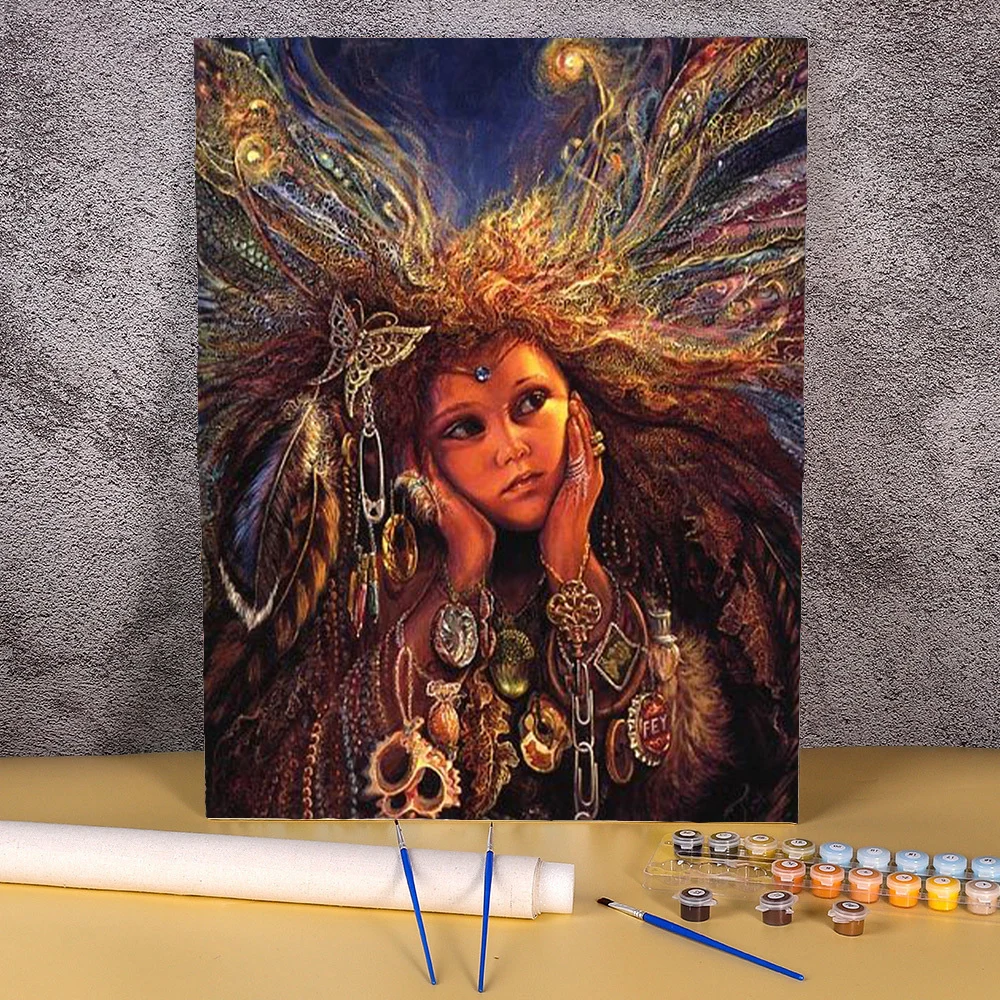 Набор для рисования по номерам на холсте, 50 Х70 см