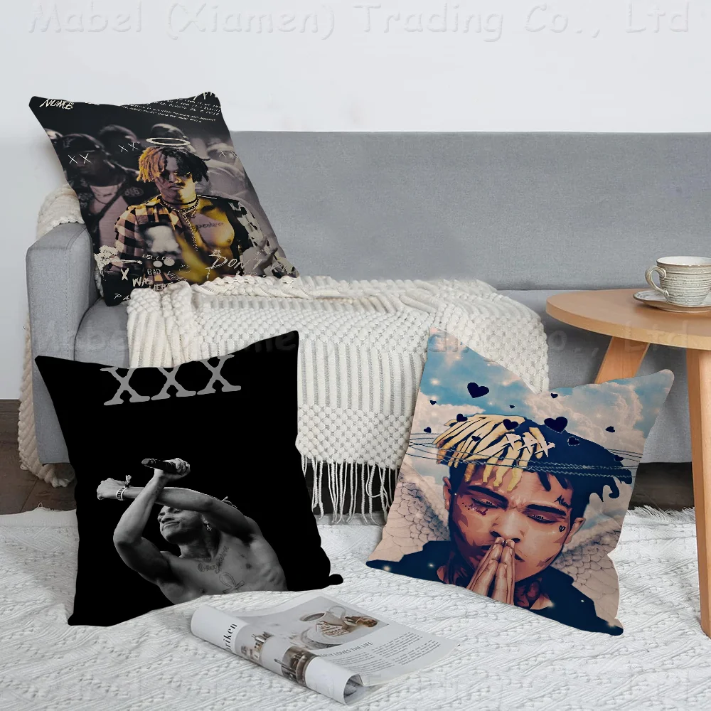 

XXXTentacions 17 Rapper 45*45cm Cushion Cover Pillow Cover Decor Pillowcase Home Pillowcase For Couch Pillow