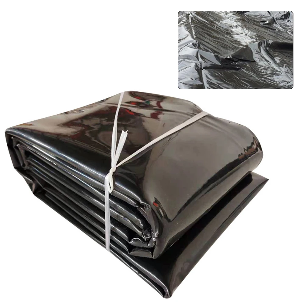 New Material 0.2mm Foldable Pond Liner Low Lead Eco-friendly Black Anti-UV Foldable Pond Membrane