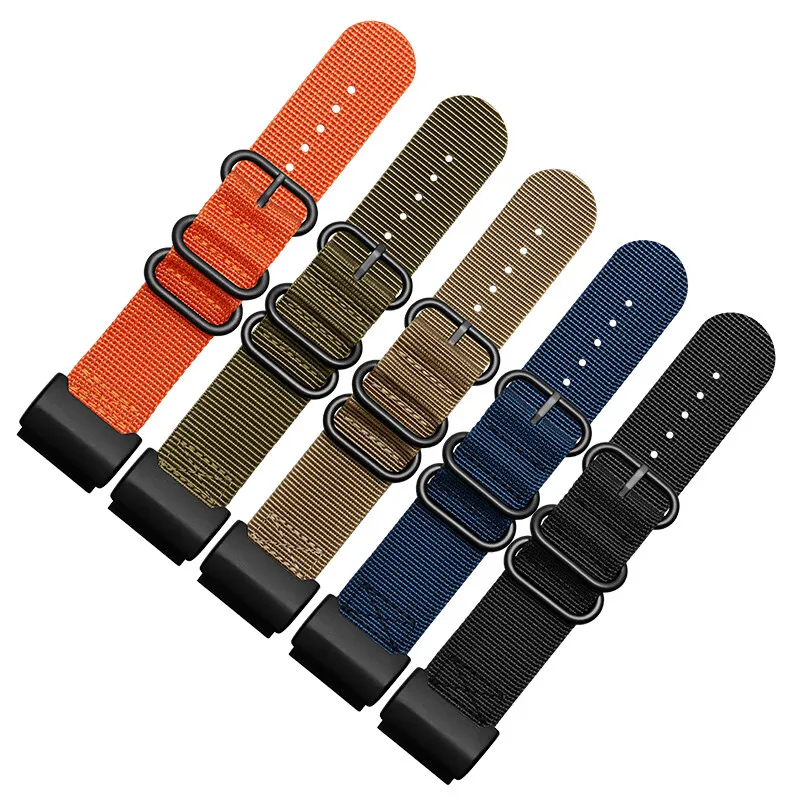 النايلون حزام (استيك) ساعة ل كاسيو G-Shock تعديل كبير الطين الملك GWG-1000-1A/A3/1A1 GB/GG 24 مللي متر مقاوم للماء تنفس النايلون شريط للرسغ