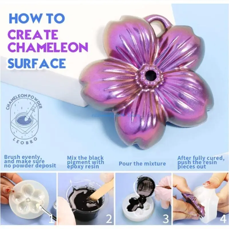 85LFカメレオンパウダー、エポキシ樹脂のカラーシフトマイカパウダー、パール色素粉末