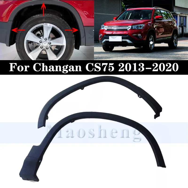 

Front/Rear Car Wheel Arch Moulding For Changan CS75 2013-2020 Fender Eyebrows Wheel Arches Car Assecories