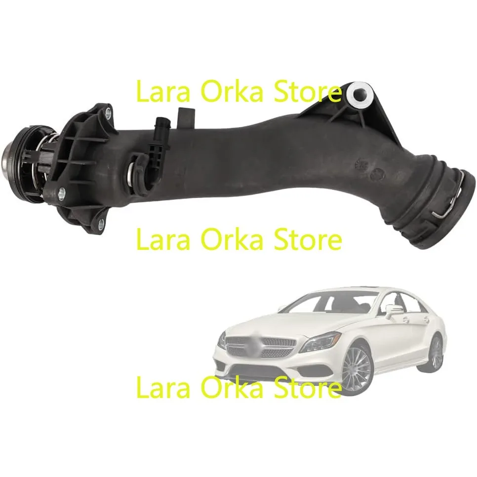 Engine Coolant Thermostat Housing 2782000815 Compatible with Mercedes-Benz E550 CLS550 GL450 AMG S 2011-2018 Replace 2782000615