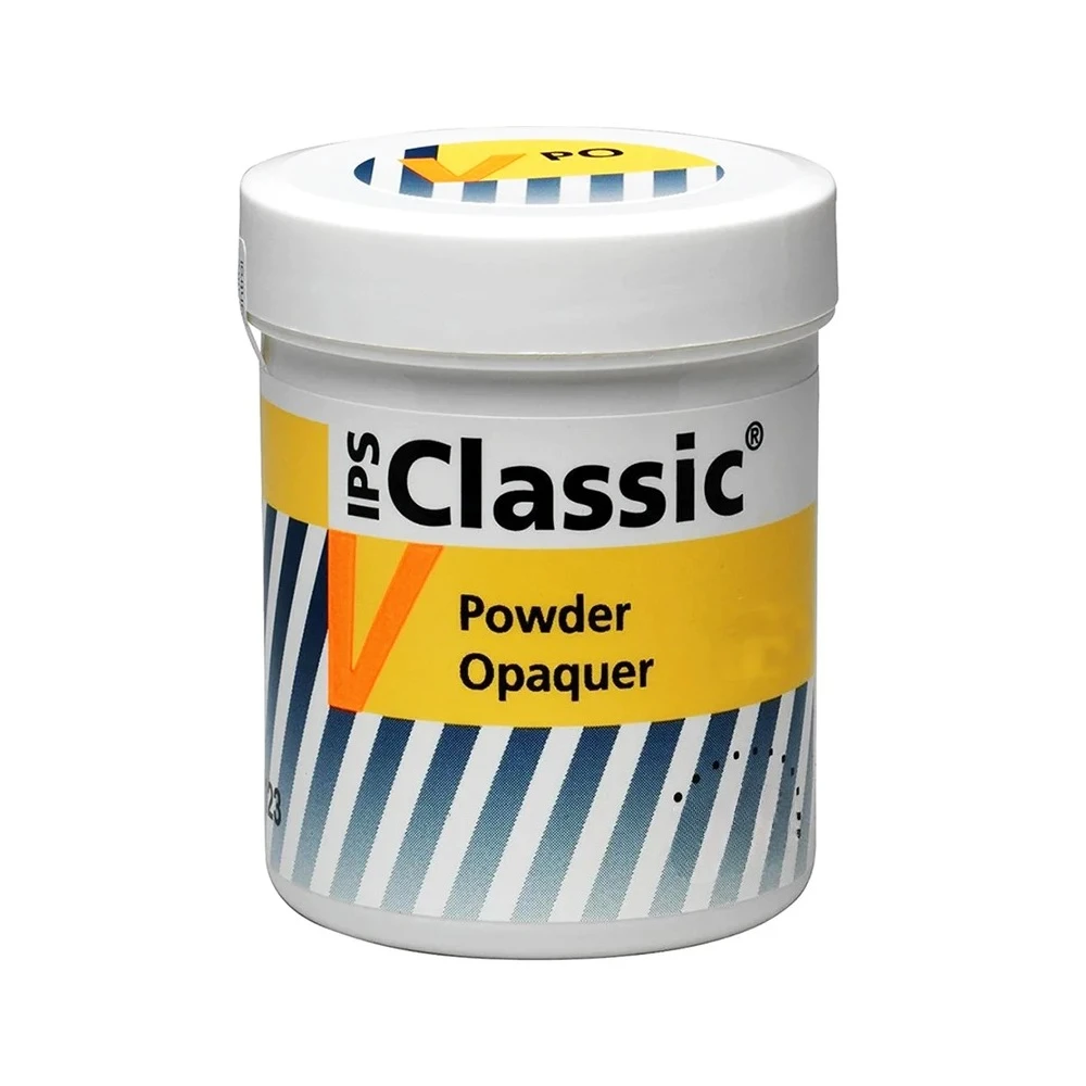 Dental Ivoclar IPS Classic V 80g Opaquer Powder Opaquer Dental Metal Powder Metal Ceramic Color Blocking Porcelain Powder