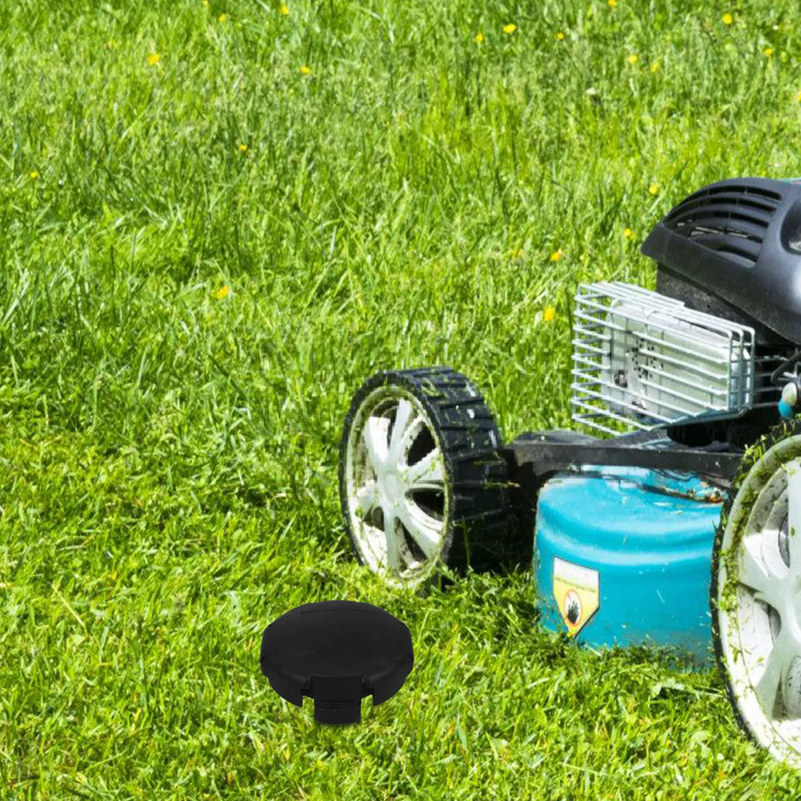2 Pcs Machine Head Lawn Mower Safety Guard Protector Trimmer ABS Grass Cutter Cap