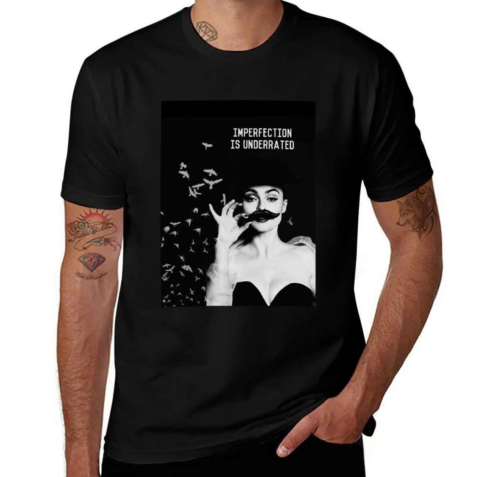 HELENA BONHAM CARTER - IMPERFECTION IS UNDERRATED T-Shirt Sun Block Outdoor T-Shirt
