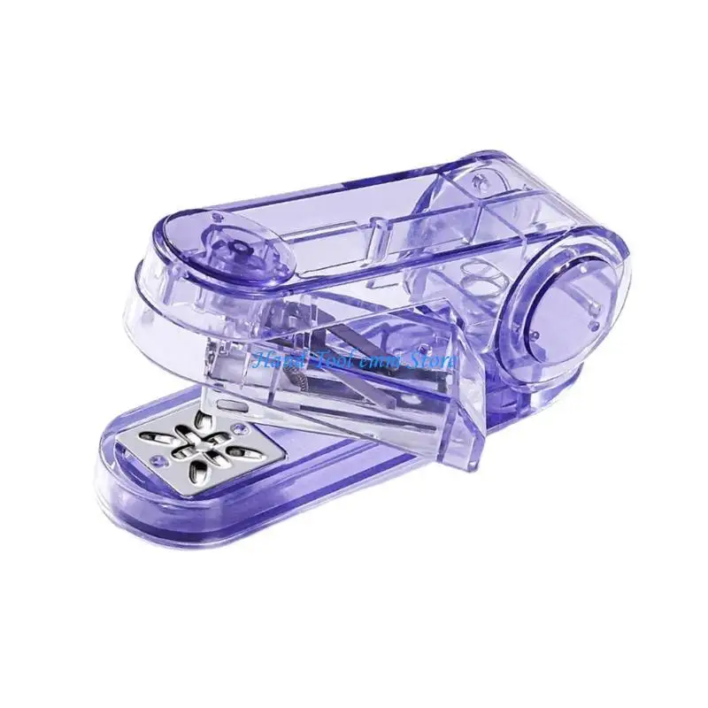 

H37F Heavy Duty Stapler Office Stapler Easy to Load Booklet Stapler Stapler 360 Degree Rotate Desktop Stapler