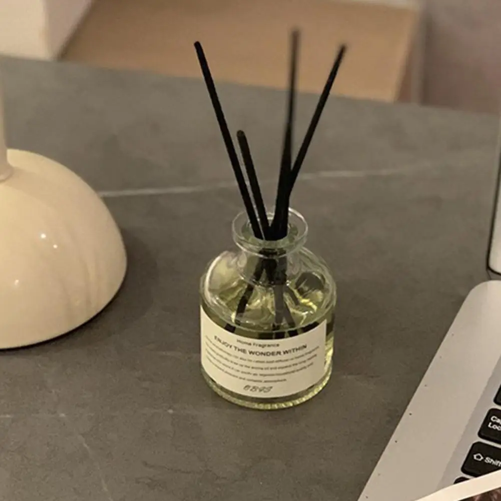 50ml Flameless Home Fragrance Room Flameless Freesia Jasmine Room Diffuser Air Fragrance Home Reed With Freshener Oil Stick R3S9 - Image 3