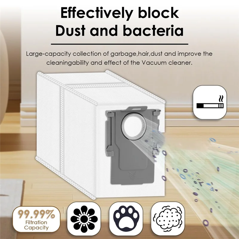 Do Roborock Qrevo S Akcesoria Szczotka Mop Filtr Clote Do Roborock Qrevo S Szczotki