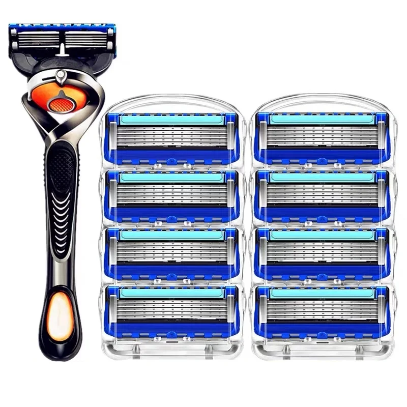 5-layer Razor Blades Shaving Razor Blades For Men Smooth Shaving to Shave Beard 5 Blades Shaving Refills For Face Care