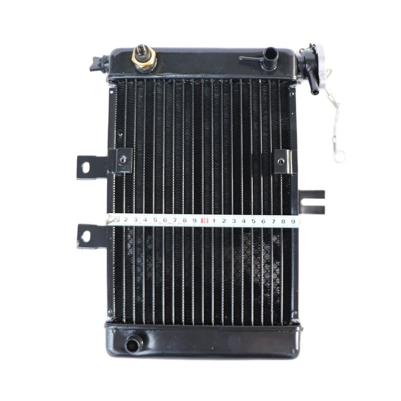 Universal Aluminum Motorcycle Radiator Cooling Water Tank Motorcycle Accessories For Moto ATV UTV Dirt Bike 150-250cc view 3