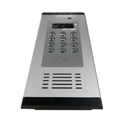 4G Access Control Apartment Intercom Open by Free Phone Call with RFID Card & Rainproof Hood Home factory secure System K6