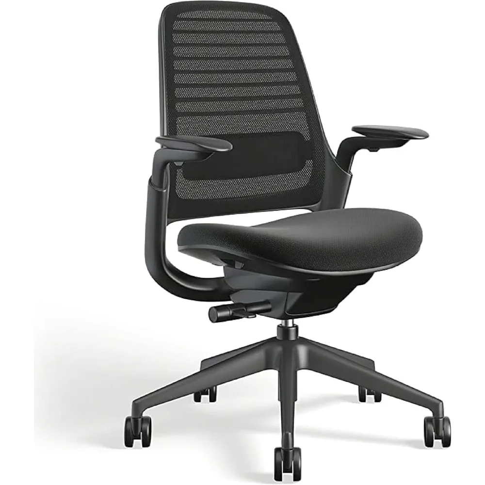 

Steelcase Series 1 Ergonomic Office Chair - Responds To Your Body Weight - Perfect for Home - 8+ Hour Sit Time Breathable Fabric