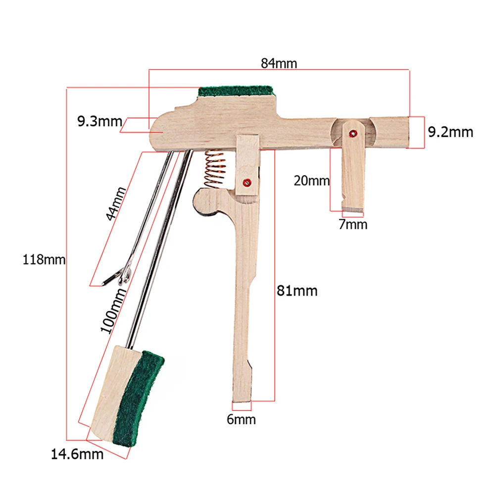 

D58 Treble Piano Hammer Butt Whippen Durable Wooden Vertical Piano Repair Parts Tuning Tools Accessories Beige Compatible For