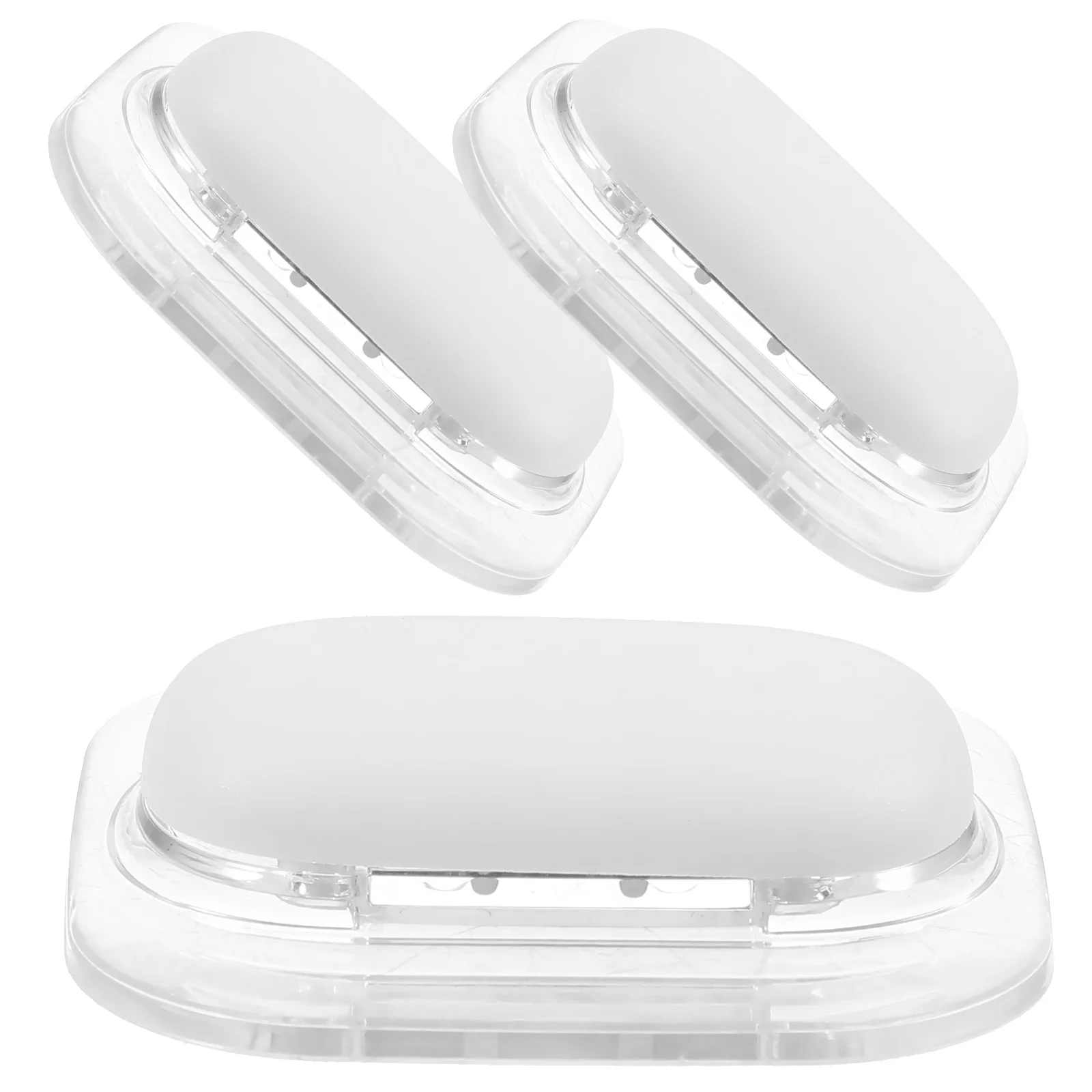 

3Pcs Door Stopper Wall Protector Thick Silicone Scratch Impact Resistant Anti-Collision Pad for Doors Furniture Home