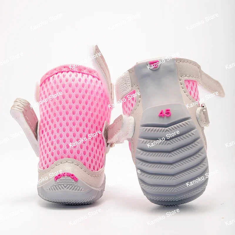 Perro pequeño caniche Yorkshire cachorro Pomerania Primavera/Verano botas transpirables zapatillas para mascotas accesorios para perros