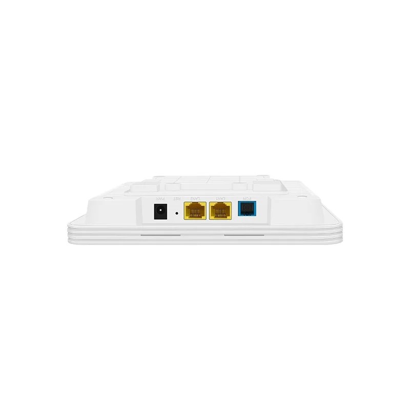 

HSGQ-F881 Optical Ceiling AP 1GE LAN port+2.5GE PD port AX3000 WIFI 2.4G 5G dual band optical AP in FTTH solution