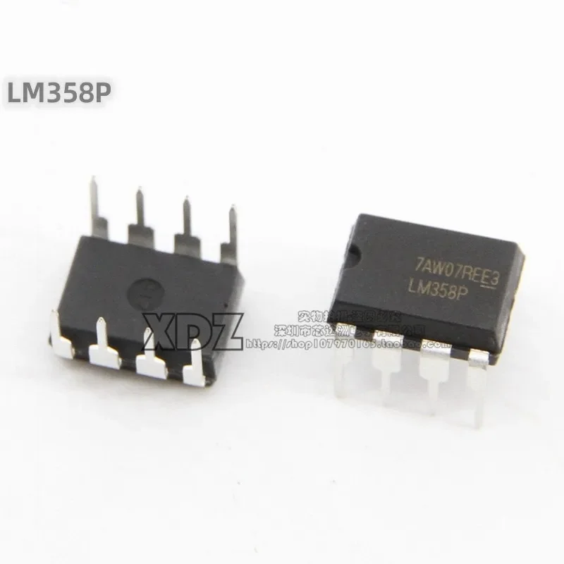 10pcs/lot LM358P LM358 DIP-8 package Original genuine Operational amplifier chip
