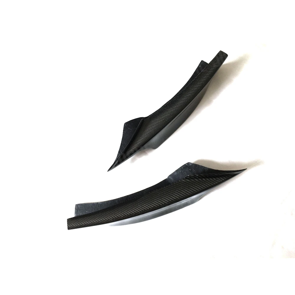 

JCYECF Carbon Fiber Front Bumper Lip Splitters Spoiler for BMW 3 Series GT F34 M Sport 2014-2018 Flap Aprons Trim Car