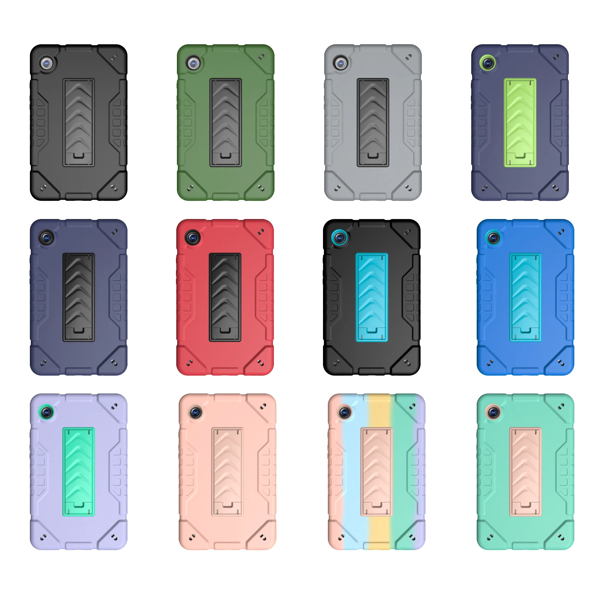 

﻿ Tablet Case For Samsung Galaxy Tab A9 Plus 11" A8 2021 SM-x200 x205 10.5" Stand Cover