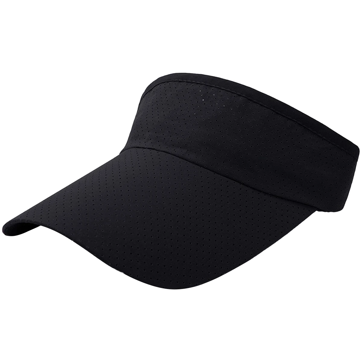 Quick Drying Extended Sunshade Hat Embroidered Sunscreen Travel Hat Headless Baseball Cap -1PCS