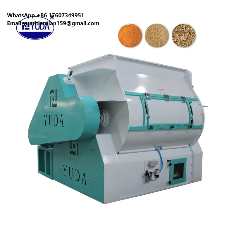 YUDA Industrial Farm Use Horizontal Breeding Equipment Multifunctional Cattle Sheep Feed Mixer