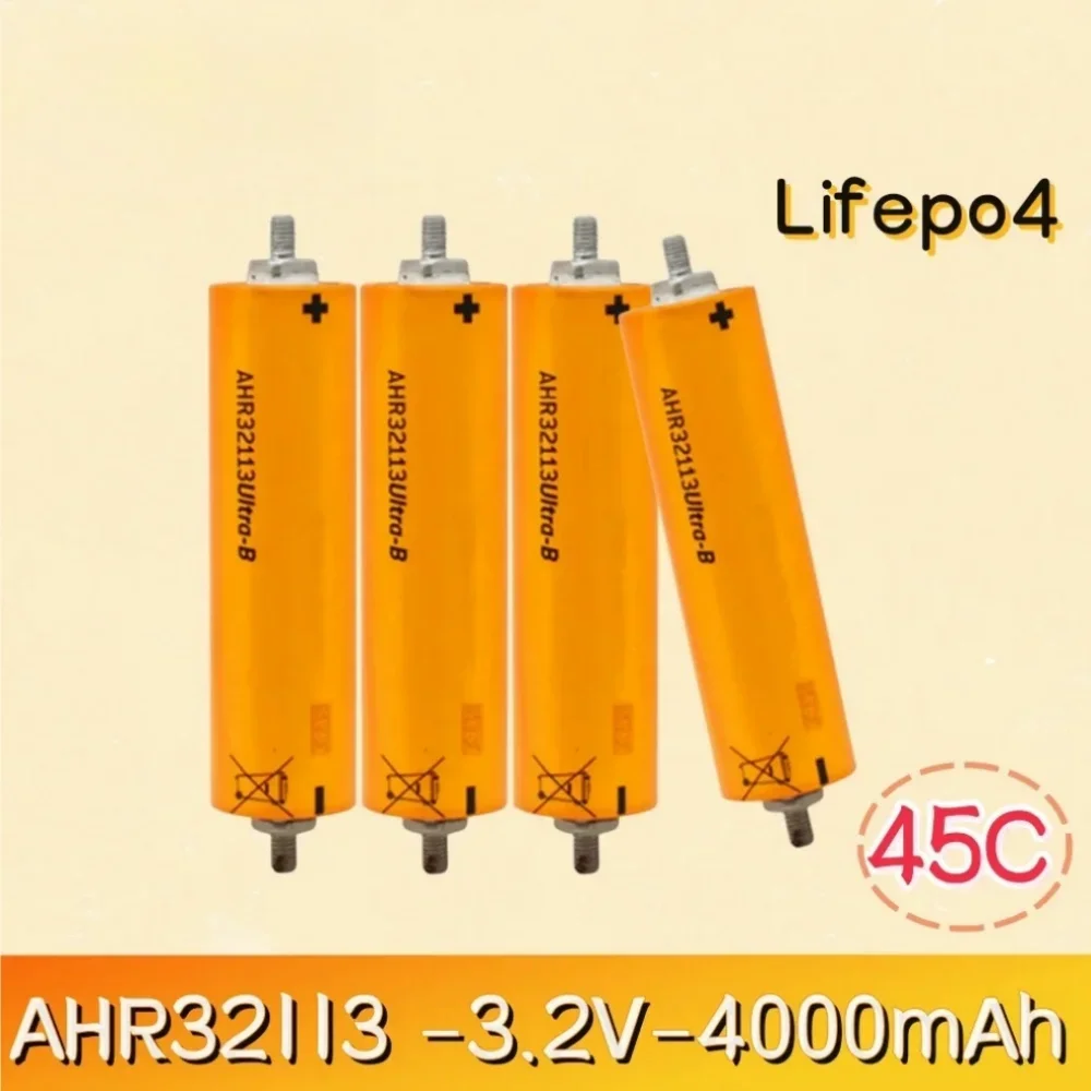 

AHR32113 Lifepo4 Battery 3.2V 4000mAh 45C Rechargeable Lithium iron Phosphate Power Battery Brand New Manufacturing