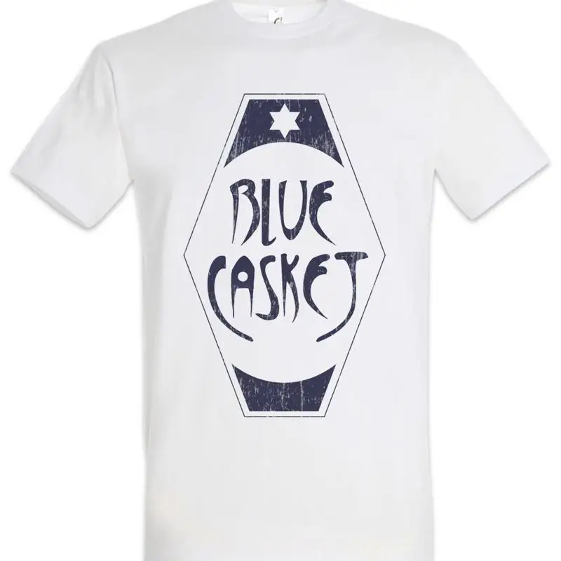 Casket T-Shirt mit grimmigem Logo, Symbol, Zeichen, Fandango, Spiel, Spiele, Gaming, Bar, Rubacava