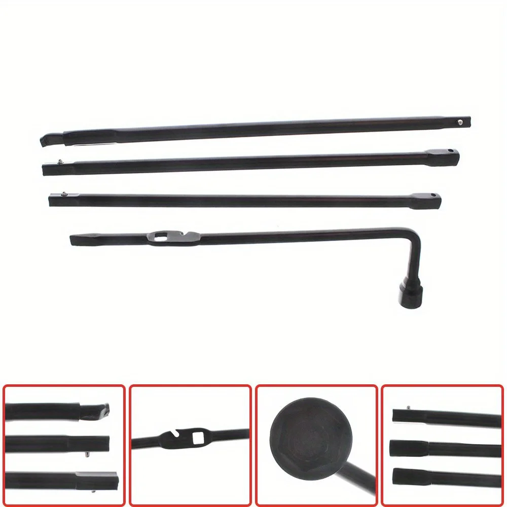 자동차 타이어 교체 도구 세트 잭 예비 러그 렌치 타이어 도구 키트 (가방 포함) 2000-2014 쉐보레 실버라도 1500 GMC 시에라용